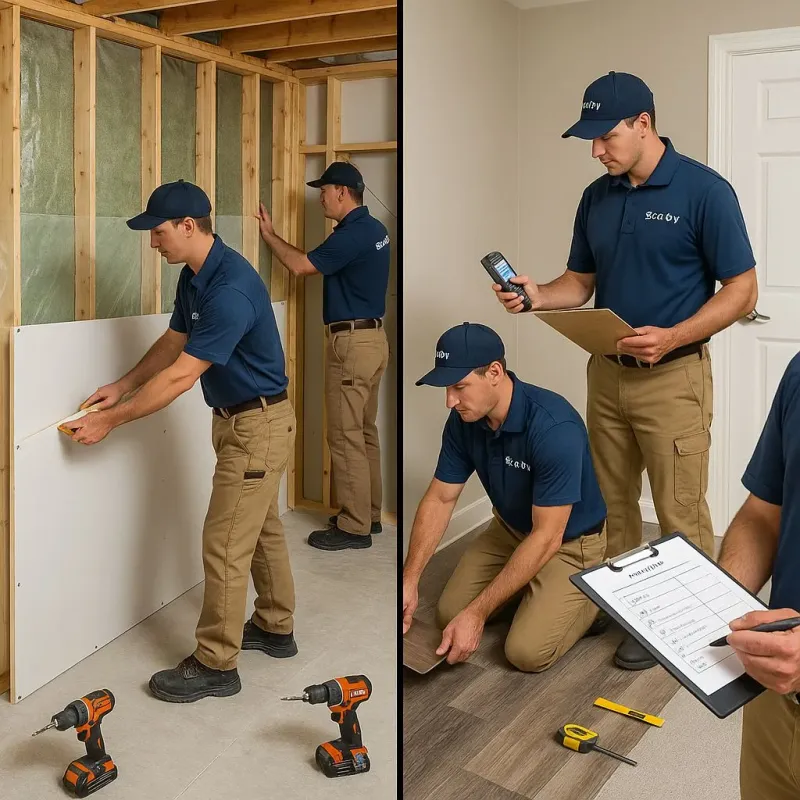 Repairs and Reconstruction process in Baudette, MN